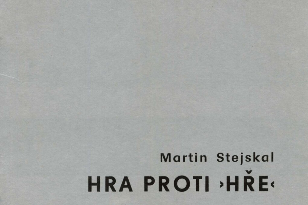 Martin Stejskal. Hra proti „hře“ – obrazy, kresby, konturáže